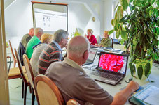Computerkurs der Volkssolidarität Zühlsdorf