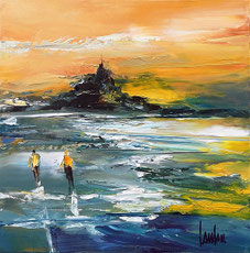 "Le passage" - 30x30 - vendue