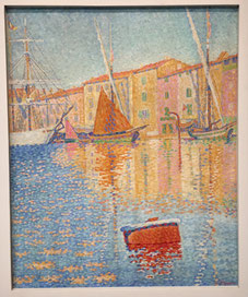 Paul Signac, Saint-Tropez, The Red Buoy, 1895, Paris, Musée d' Orsay