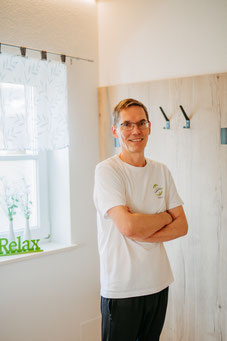 Patrick Öller, medizinischer Masseur.