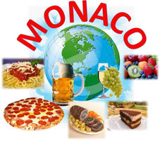 A tavola con tutti i Monaco del mondo di Luca Monaco