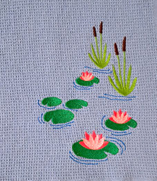 Stickerei Handtuch