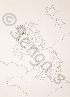 Einhorn Kindergartentasche
