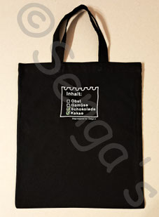 Baumwolltasche mit lustigem Spruch