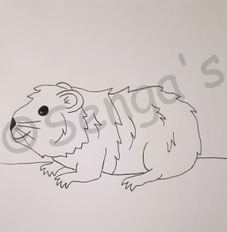 Meerschwein Kindergartentasche