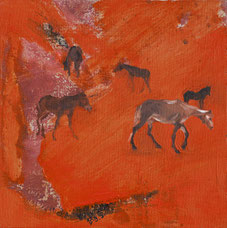 梦马5 DREAM HORSE 5 30X30CM 布面油画 OIL ON CANVAS 2025