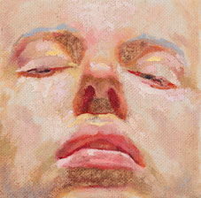 O.T., 2025, Öl auf Leinwand, 10x10cm