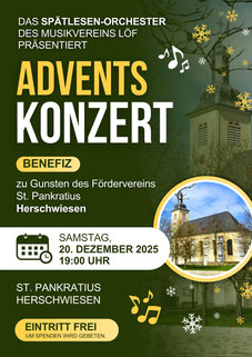 Adventskonzert vom Spätlesen-Orchester