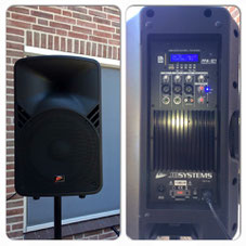 250 watt speaker met ingebouwde usb speler