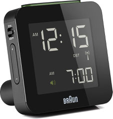 Braun Global Radio Travel Clock