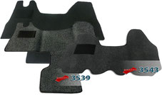 Autoteppich/ Autofussmatte für Nissa Interstar T35, X70, Nissan NV 400, primastar