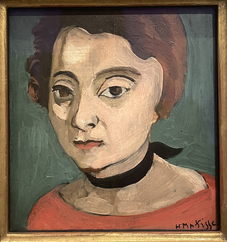 Henri Matisse, Marguerite with Black Velvet Ribbon, 1916, New York, Metropolitan Museum of Art, New York.
