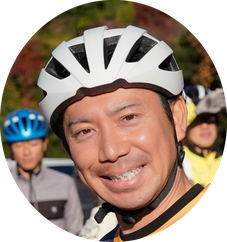 自転車大好きお兄さん 今田イマオさん(初参戦)