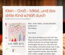 Rezension: "klein-groß-mittel"