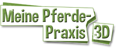 Game Logo Meine Pferde-Praxis 3D