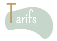 Titre "tarifs"