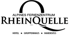 Logo vom Ferienzentrum Rheinquelle in Tschamut – Partner für Unterkünfte bei Ferienlagern, Klassenlagern und Teamevents