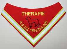 Therapie Assistenzhund Halstuch / Kenndecke