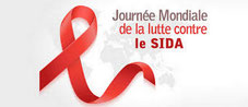 Sigle SIDA pour la journée mondiale