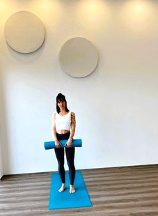 Yogalehrerin Stephanie Winning
