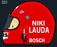 Niki Lauda by Muneta & Cerracín