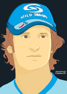 Jarno Trulli by Muneta & Cerracín
