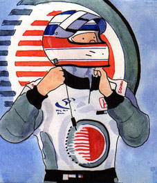 Olivier Panis by Muneta & Cerracín