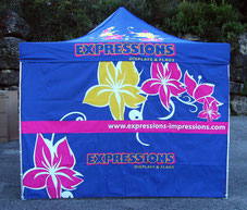 custom printed folding canopies