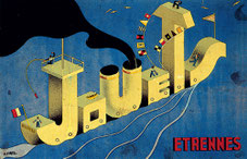Pierre Péron, Jouets. Étrennes, 1934, gouache sur carton, collection particulière. © DR.