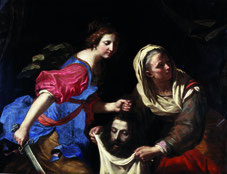 Guerchin, Judith et Holopherne, 1651, huile sur toile, collection musée des beaux-arts de Brest métropole.