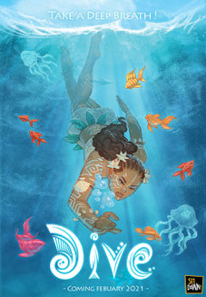 illus. : Alexandre Bonvalot pour le jeu "Dive", Site Down(c)