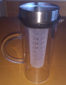 Silberthal Caraffa in vetro borosilicato con filtro Recensione Review