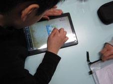 タブレットを使った学習支援 上田市の自閉症ADHD 発達障害の放課後等デイサービス