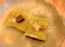 ねり梅とさばのさっぱりうどん