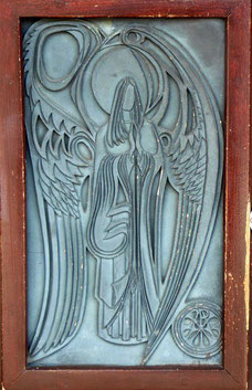 St David's Church - door detail