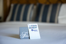 Photograph of the magnetic card of the room during the ADGC Congress at Fairmont Mont-Tremblant in Quebec taken by Marie Deschene
