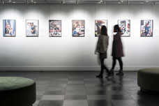 Photo exhibition of a Swedish artist during the 2019 FIKAS Festival at Place des Arts in Montreal photo taken by Marie Deschene photographer