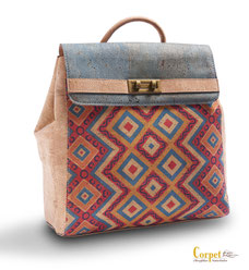 Kork Rucksacktasche Casablanca
