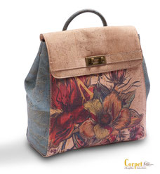 Kork Rucksacktasche Casablanca