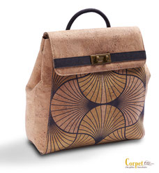 Kork Rucksacktasche Casablanca