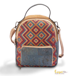 Kork Rucksack Napoli von Corpet