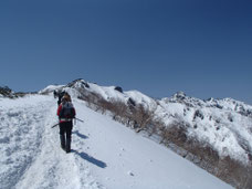 燕岳　雪山　ツアー