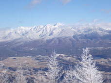 入笠山　スノーシュー　トレッキング　ガイド　ツアー
