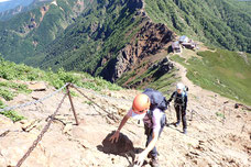 硫黄岳～赤岳　テント泊　登山ツアー