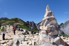 唐松岳　登山ツアー