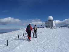 車山　雪山登山　スノーシュー　ガイド　ツアー