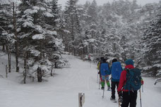 八ヶ岳　ガイド登山