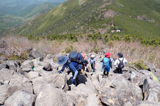 蓼科山　親子登山ツアー　ガイド