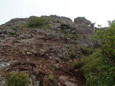 権現岳　登山　ガイド