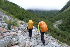 涸沢　テント泊ツアー　登山　ガイド